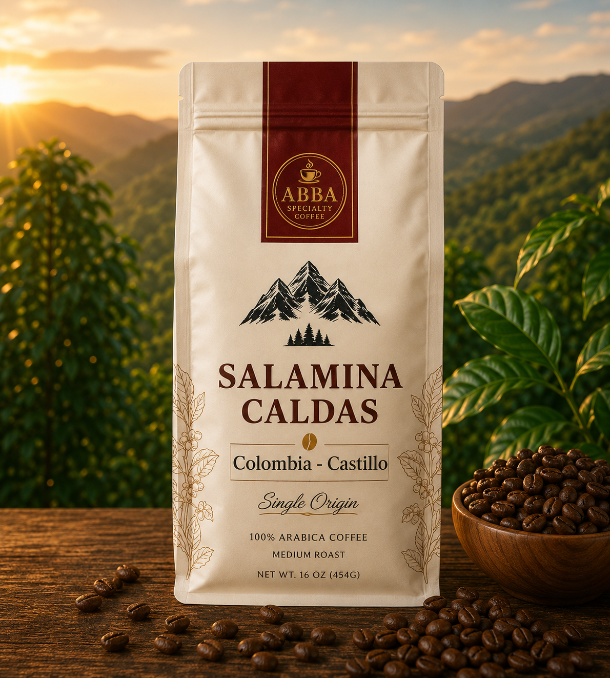 Salamina Caldas coffee — buy Colombian coffee beans online at ABBA
