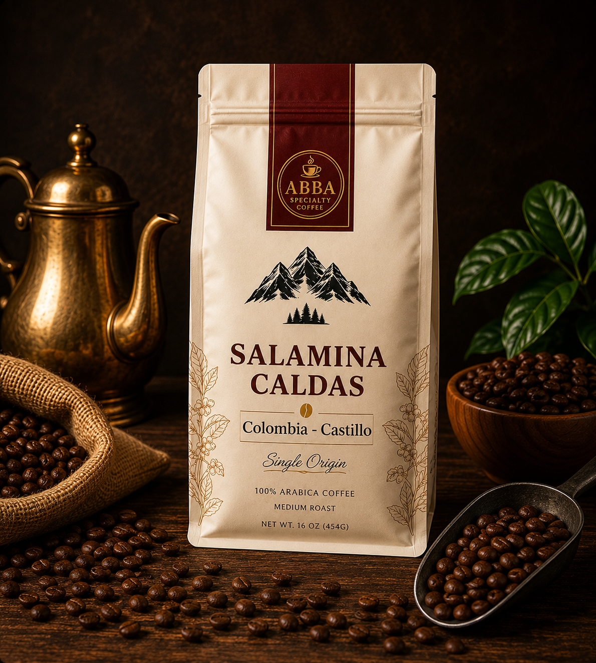 Salamina Caldas coffee — buy Colombian coffee beans online at ABBA