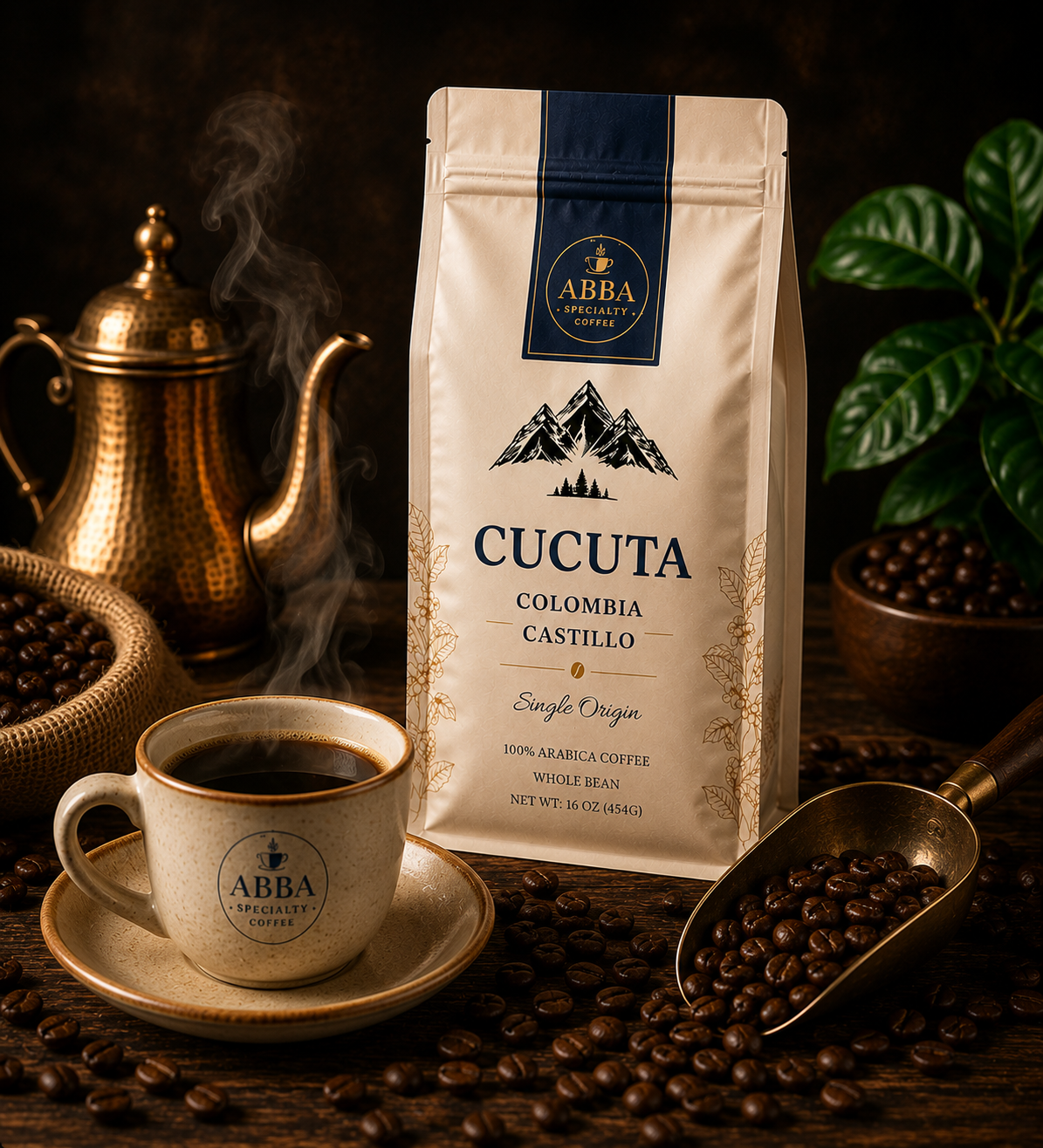 Cucuta Colombia coffee beans — buy Cucuta coffee online at ABBA