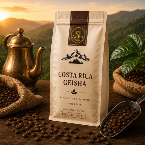 Costa Rica Geisha coffee beans - buy Costa Rica Geisha coffee online at ABBA