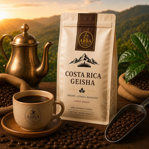 Costa Rica Geisha coffee beans - buy Costa Rica Geisha coffee online at ABBA